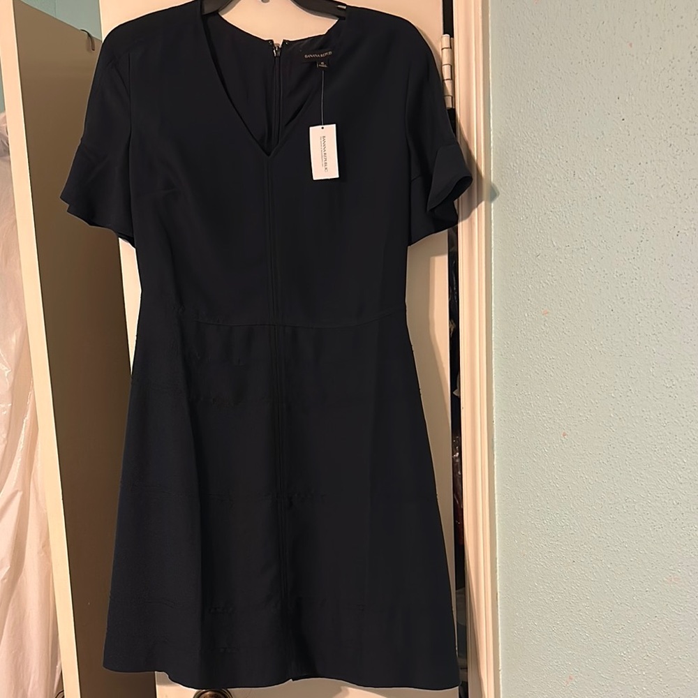 Banana Republic Dark Blue Mini Dress